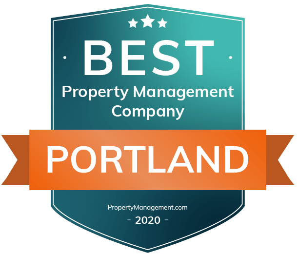 Best Property Managemeny Company: Portland Badge